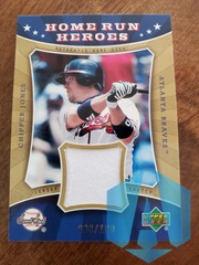 2004 Upper Deck Sweet Spot Home Run Heroes Jerseys Chipper Jones 068/199 #HR-CJ