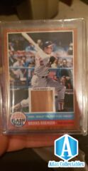 2011 Topps Heritage Brooks Robinson #FSR-BR Stadium Memorabilia Bat