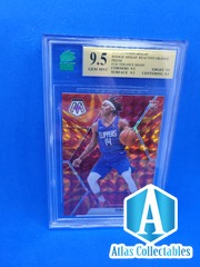 2019 Mosaic Rookies Reactive Orange Prizm Terance Mann #246 MNT 9.5 Graded