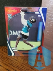 2021 Panini Absolute Jalen Camp #187 Rookie RC Spectrum Red 033/100
