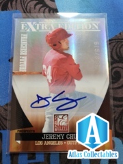 2011 Donruss Elite Extra Edition Franchise Future Auto #172 Jeremy Cruz 683/866