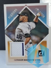 2018 Panini Donruss Diamond Collection German Marquez #DC-GM Colorado