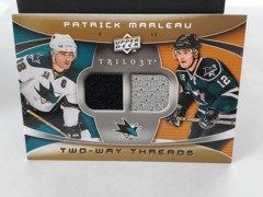 2008-09 Upper Deck Trilogy Two-Way Threads #2W-PM Patrick Marleau