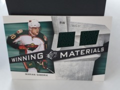 2008-09 SPX Winning Materials Dual Jerseys #WM-MG Marian Gaborik Wild