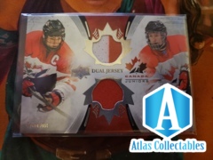 2016-17 Team Canada Juniors Dual Jersey TCD-JM Tyson Jost Michael McLeod