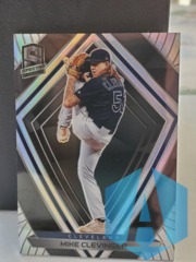 2020 Panini Chronicles Spectra  Prizm #34 Mike Clevinger Cleveland (thick card)