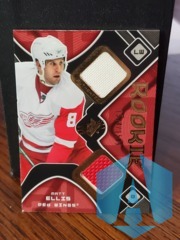 2007-08 Upper Deck Spx MATT ELLIS Rookie #191 Dual Jersey 1524/1599