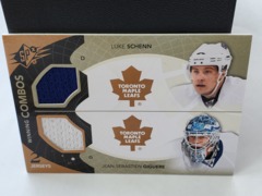 2010-11 SPx Winning Combos 2 Jersey Luke Schenn Jean-Sebastien Giguere #WC-GS