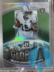2021 Panini Optic Global Silver Holo #GB-10 Nelson Agholor Raiders