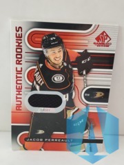 2022-23 SP Game Used Authentic Rookies Jersey Jacob Perreault Ducks #177