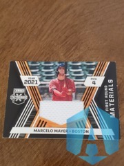 2021 Panini Elite Extra Edition First Round Materials Marcelo Mayer #FRM-MM Jersey
