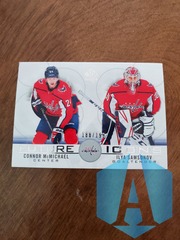 2020-21 McMichael, Samsonov #146 SP Authentic Future Icons Rookie 188/199 Capitals