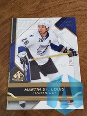 2008-09 SP Game Used Edition Gold 028/100 Martin St Louis #92