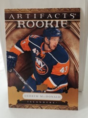 2009-10 Artifacts Rookie #191 Andrew MacDonald RC 279/999 Islanders