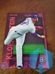 2020 Bowman Platinum Pink 115/199 Adam Kloffenstein #TOP-35