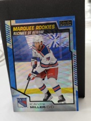 2020-21 O-Pee-Chee Platinum BLUE SURGE Marquee Rookies #195 K'Andre Miller