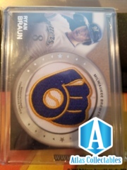 2014 Topps Commemerative Patch Cards #CP-49 Ryan Braun NM-MT Brewers