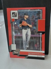 2022 Donruss Red #200 Nathan Eovaldi 1155/2022