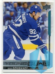 2018-19 Upper Deck #247 Igor Ozhiganov Young Guns RC
