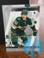 2022-23 UD SP Authentic Mitchell Chaffee #187 Future Watch 223/999 Rookie