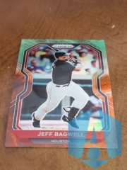 2021 Panini  Jeff Bagwell #40 Cosmic Haze Prizm Houston Astros