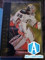 20-21 Upper Deck Artifacts AURUM John Gibson Unscratched