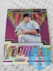 2021 Panini Prizm Fearless Purple #FR-1 Casey Mize Tigers