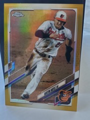 2021 Topps Chrome Austin Hays #143 Gold 35/50 Orioles