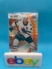 Tomas Hertl 2023-2024 Upper Deck Allure Orange Slice Parallel