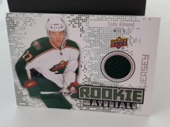 2010-11 Upper Deck Rookie Materials Jersey Cody Almond #RM-CA