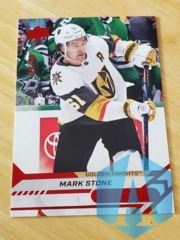 2020-21 UD Overtime Red Foil #1 Mark Stone 19/99 -Vegas Golden Knights