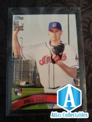 2011 TOPPS UPDATE BASEBALL CARD US36 BLACK Josh Judy /60