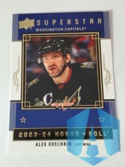 2023-24 Upper Deck Series 1 Honor Roll Superstar #HR-14 Alex Ovechkin Washington Capitals
