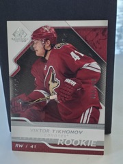 2008-09 SP Game Used Edition Authentic Rookies 406/999 Viktor Tikhonov #163