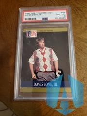 1990 PGA TOUR PRO SET #56 Davis Love III PSA 8 NM-MT