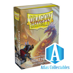 Dragon Shield Dual Matte Sleeves Japanese: Lightning