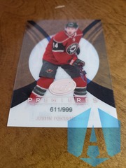 2013-14 Upper Deck ICE Premieres #58 Justin Fontaine 611/999 Rookie