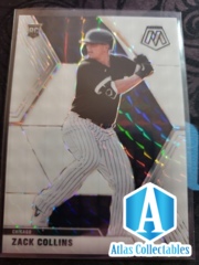 Zack Collins 2020 Panini Mosaic RC WHITE Mosaic Prizm #57