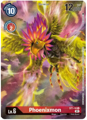 PHOENIXMON ST1-10 ALTERNATE ART