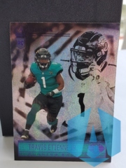 2021 Panini Illusions Purple Stardust Travis Etienne Jr. RC  #71 Jacksonville Jaguars