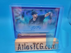 2022 Topps Chrome Rookie Auto Purple #RA-ZT Zach Thompson /250 - Miami Marlins