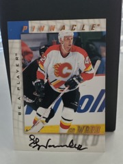 1997-98 Pinnacle Be A Player Autograph #172 Ed Ward Flames