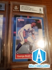 George Brett 1988 Donruss Card #102 Royals Beckett 8 MINT 2001 Anniversary