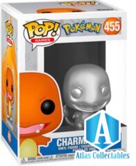 POP! Games Pokémon Charmander Metallic Silver Vinyl Figure #455