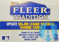 1998 FLEER TRADITION UPDATE COMPLETE FACTORY SEALED SET 100 CARDS