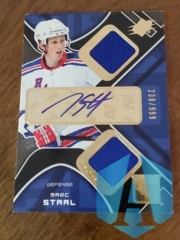 2007-08 SPx 238/999 Marc Staal #224 Rookie Auto