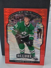 2020-21 Upper Deck Allure Rookie Thomas Harley #95 Red Rainbow