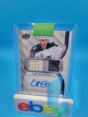 CAM ATKINSON 2020-21 Premier Patch Auto #/35