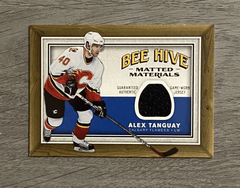 2006-07 Upper Deck Bee Hive Matted Materials Alex Tanguay #MM-AT Flames