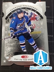 1997/98 Donruss Preferred SILVER Adam Oates #100 Capitals - DIE CUT